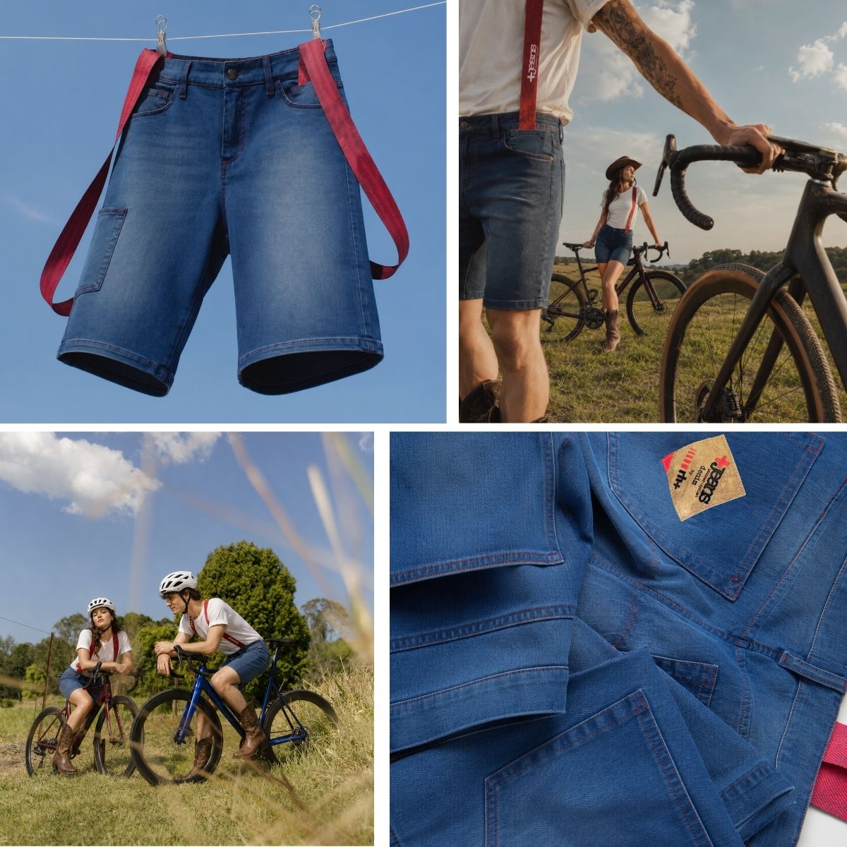 +Jeans Bibshort