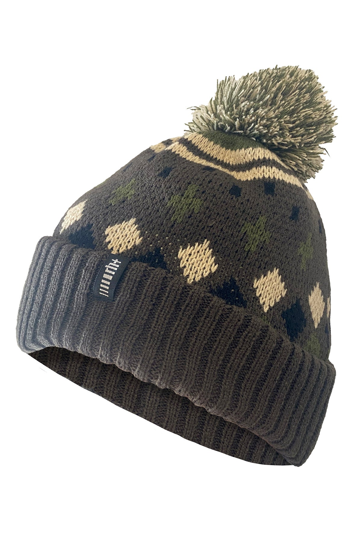 Jacquard Ponpon Hat