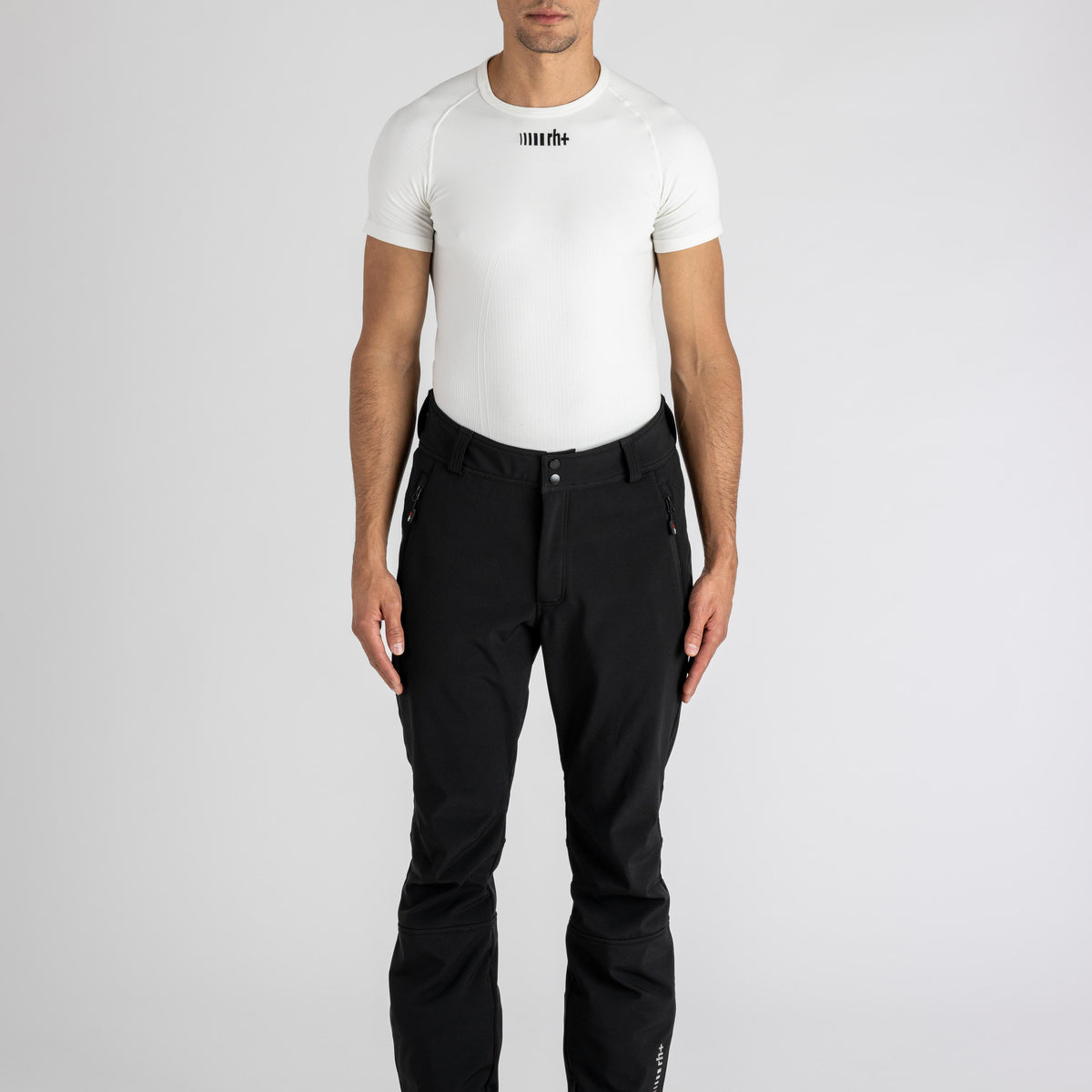 Logic Eco Soft Shell Pants Nero rh+