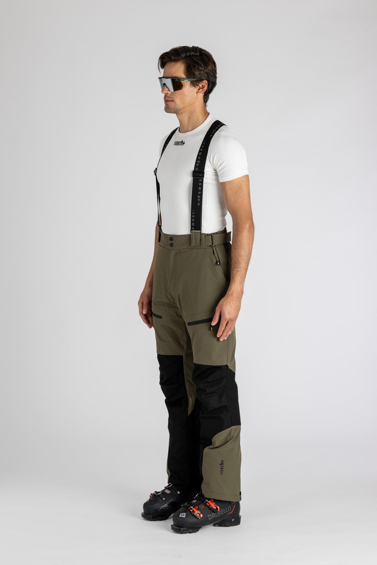Bimaterial Pants