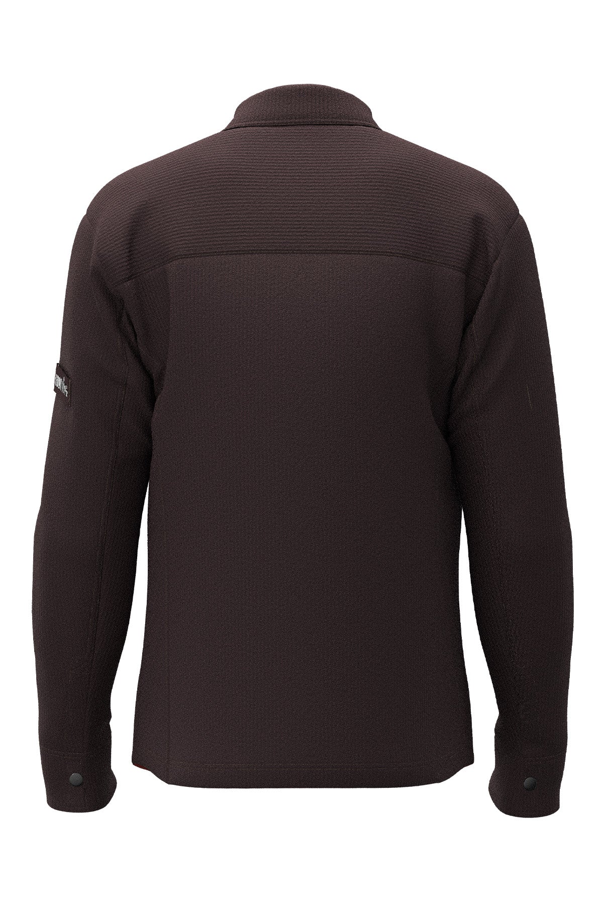 Camicia imbottita in velluto