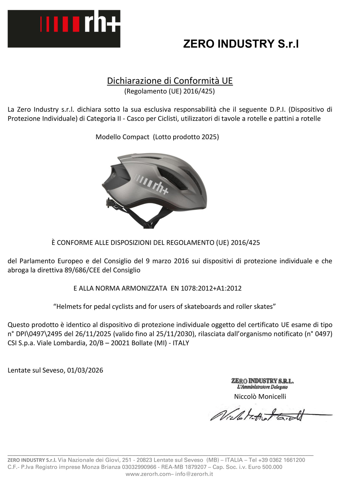 Helmet Compact