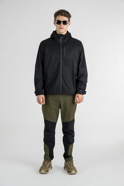 スノーボード qmile LAYER HOODED JACKET BLACK 006_MOUNTAINHOODED3LSEAMSEALIN