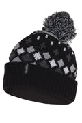 Jacquard Ponpon Hat