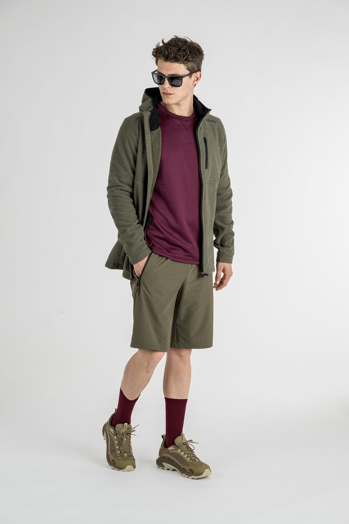 Hooded Full Zip Jsy