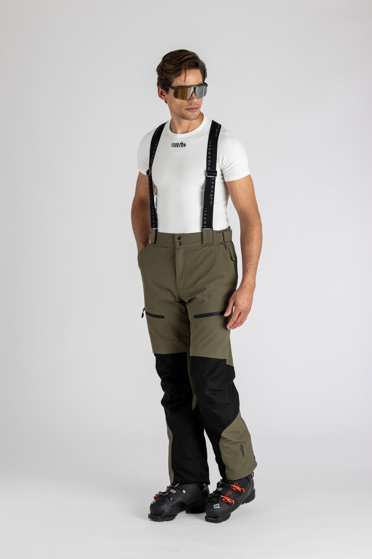 Bimaterial Pants