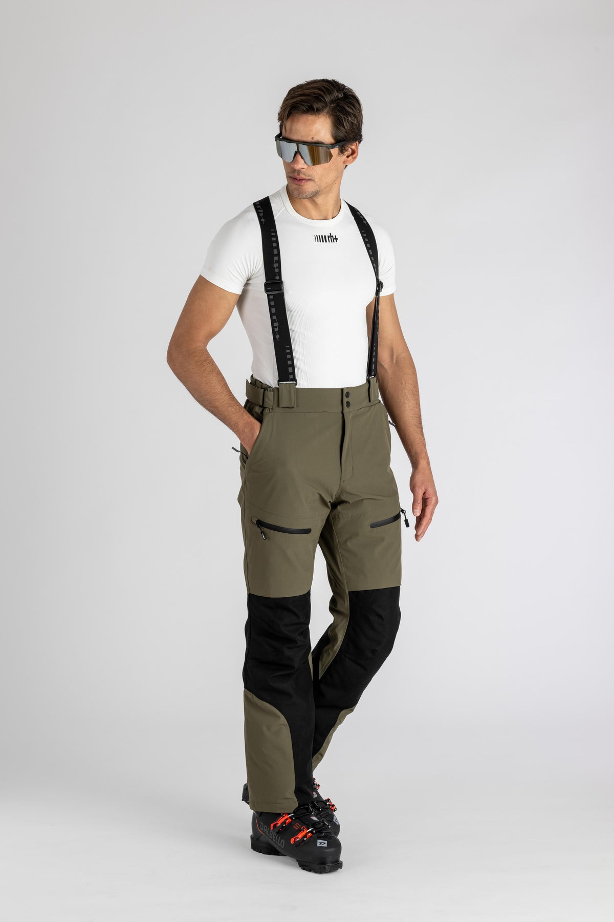 Bimaterial Pants