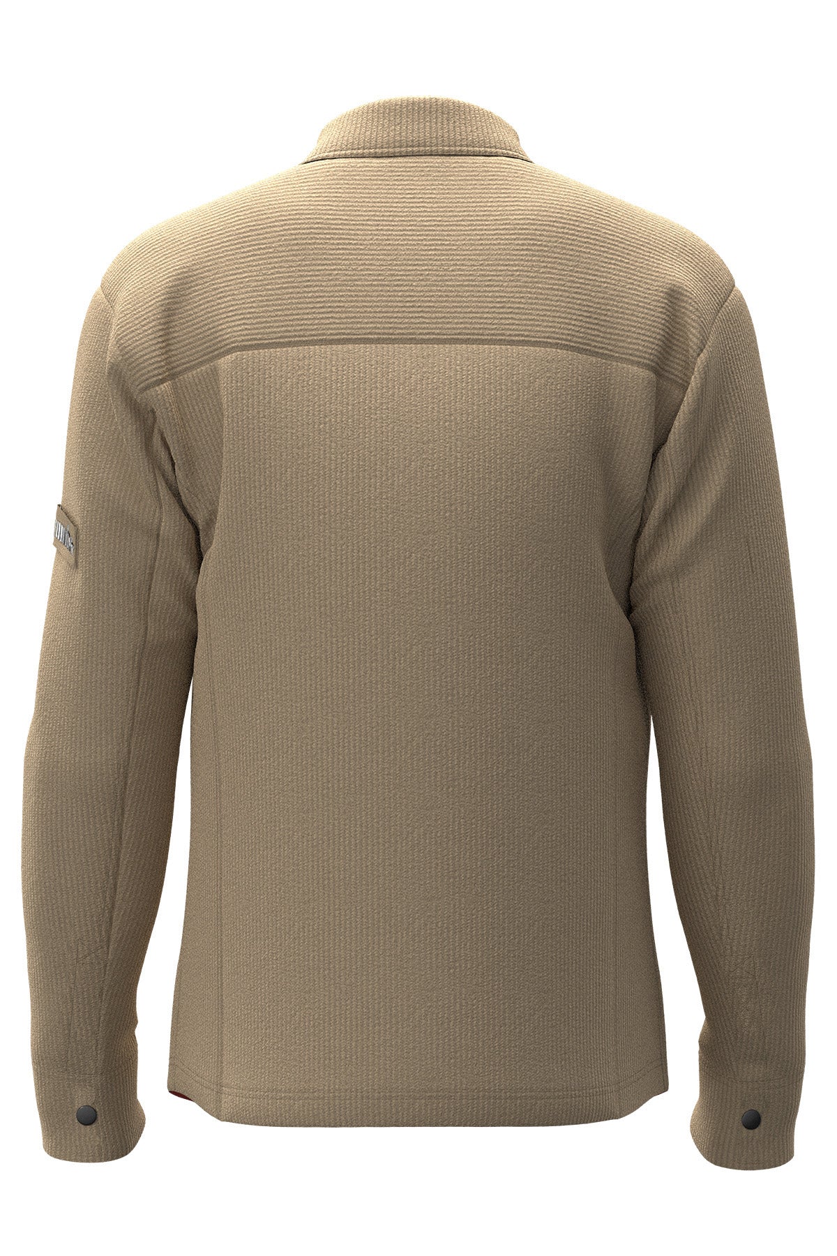 Camicia imbottita in velluto
